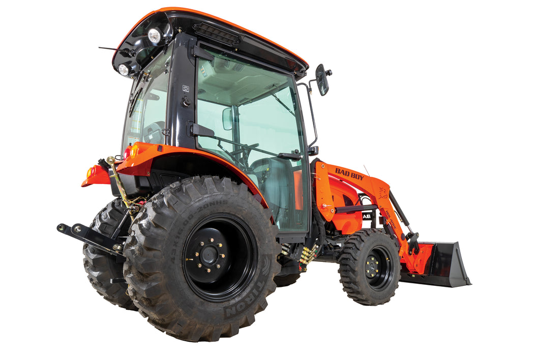 40 SERIES CAB, 35HP, HST W/ INDUSTRIAL TIRES